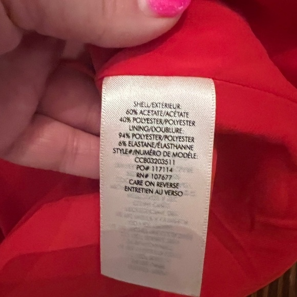 ALICE + OLIVIA Lennon Surplice Sleeveless Side Zip Mini Cocktail Dress - Picture 10 of 11